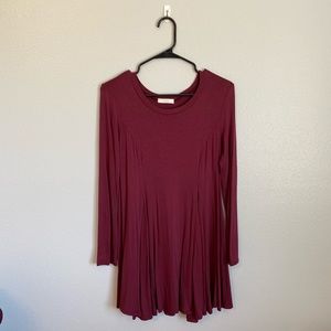 LUSH Maroon Dress
